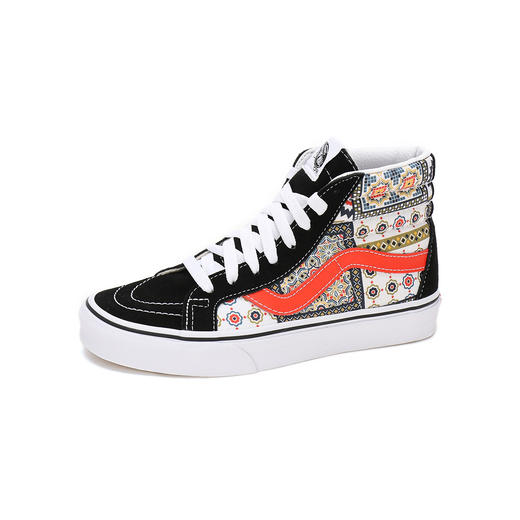 范斯VANS  SK8-Hi Reissue 男女款轻便时尚印花高帮帆布鞋 商品图1