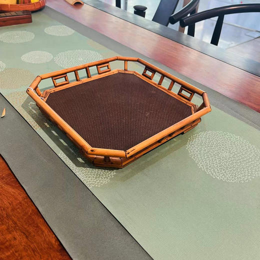 竹制怀古席面茶盘 商品图2