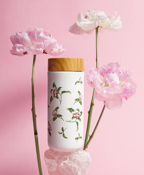 花神随身杯双层330ml