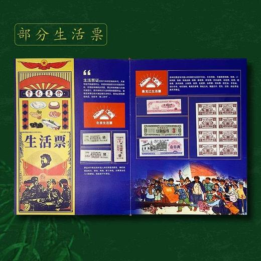 《丰衣足食》中国粮票、布票、油票等票证 全国30省308枚珍藏册.精美包装 商品图4