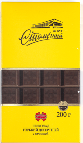 康美纳卡都市精英夹心黑巧克力200g