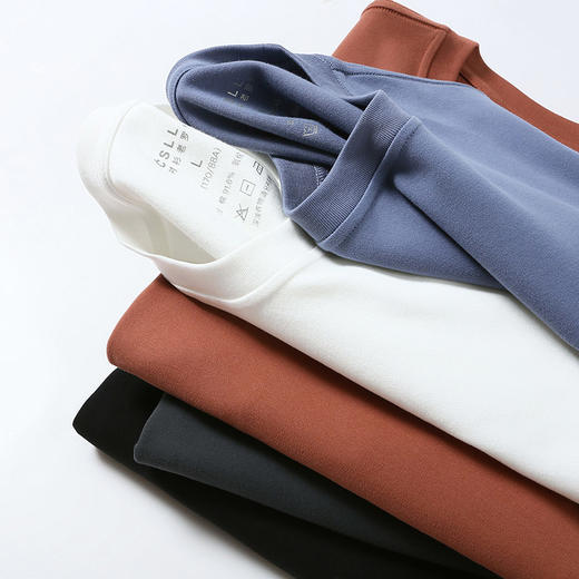 棉弹圆领T恤 商品图4