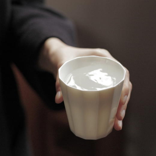 纯白棱形杯 商品图1
