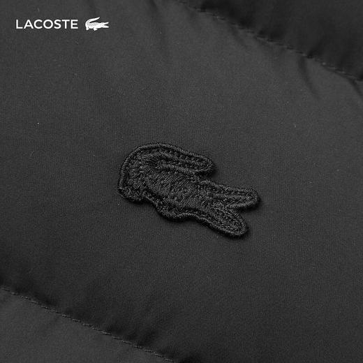 【海南专供价】Lacoste法国鳄鱼男装时尚休闲宽松鹅绒服羽绒服外套BH9329-98 商品图9