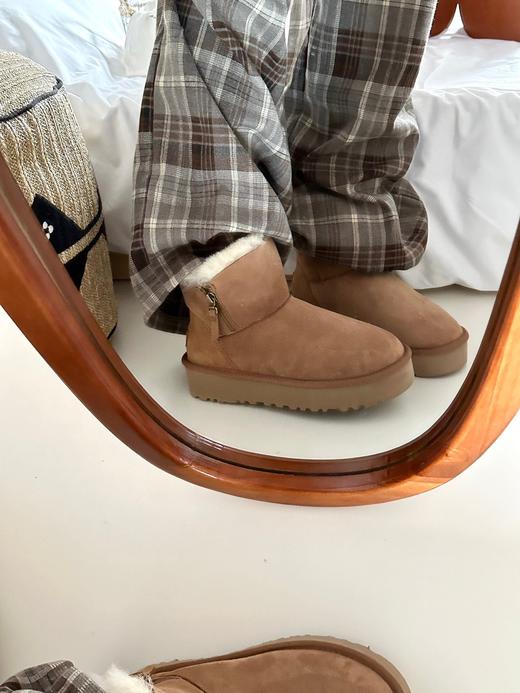 【女款】河南桑坡雪地靴 新款厚底侧拉链35-40码 商品图6