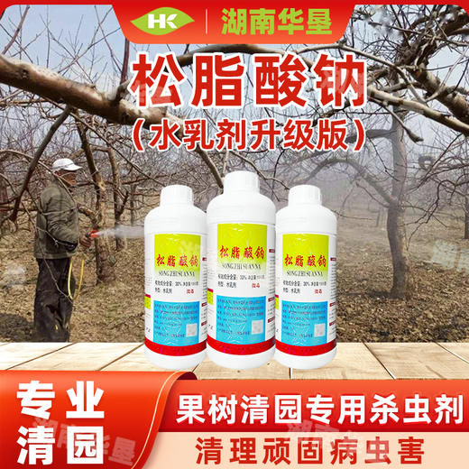 松脂酸钠水剂升级版果园茶园清园专用杀介壳虫果树清园专用杀虫剂 商品图0