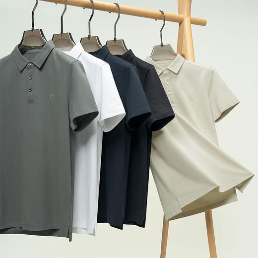 莫代尔棉Polo衫 商品图2