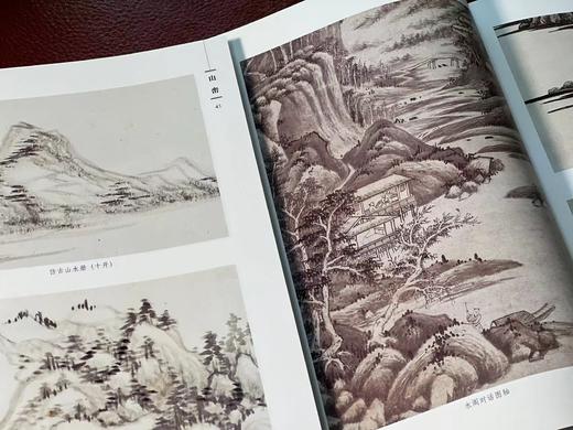 《解读四王》（全四册），上海博物馆编，小16开，平装，全彩精印，上海书画出版社2014年1月一版一印，定价392，售价268元。  商品图9