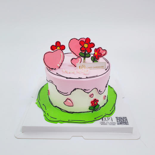 小花花二次元蛋糕 | 糕匠 商品图0