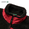 Lacoste法国鳄鱼新款龙年新年系列黑红拼色男士立领外套BH6886-98 商品缩略图2