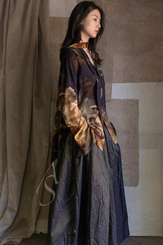 Paul Harnden  男士SADKO印花羊毛衬衫 商品图5