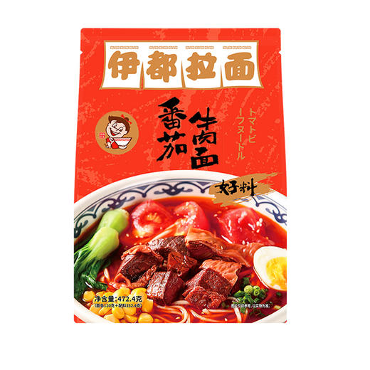 伊都番茄牛肉面472.4g 商品图0
