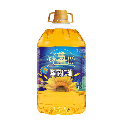 晴川物理压榨纯葵花仁油4L（晴川黄鹤楼系列） 商品图0