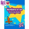 【中商原版】英国原版CGP教辅 New Numbers 0-10 Activity Book for Ages 3-4 Preschool 3-4 岁新数字 0-10 活动书学前班 商品缩略图0
