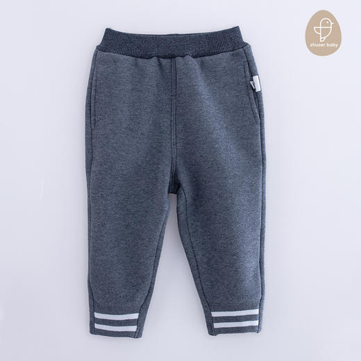 【秋冬针织长裤 】卓儿女童加绒长裤卫裤休闲裤适合1.5-6岁 商品图1