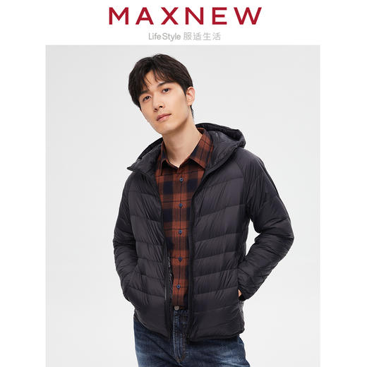 【棉羽】羽绒服男装轻薄羽绒服 1M4113703 商品图2