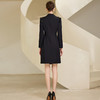 IWY/黑色西装连衣裙秋冬款女神范气质高端职业装套裙珠宝店工作服正装233005Q1 商品缩略图3
