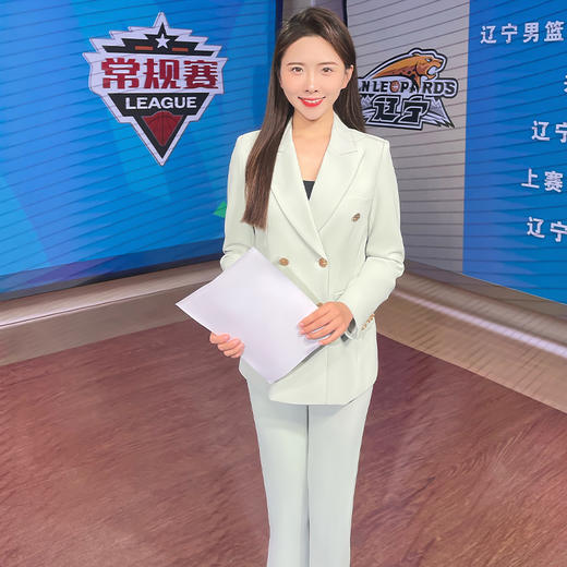 IWY/薄荷绿西装套装女高端大学生面试正装商务主持西服外套CP11385 商品图1