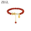 ZEGL设计师本命年龙系列吉祥萌龙红玛瑙串珠手链女新年和田玉手串 商品缩略图1