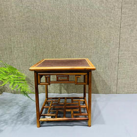 宽山案几底座°竹+席面