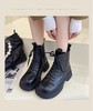 不挑脚型【增高显瘦❗️中筒马丁靴】百搭耐看，甜妹辣妹女新款英伦风复古增高靴子女春秋单靴厚底时尚短靴 商品缩略图2