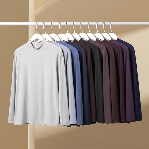 男装莫代尔小高领亲肤贴服打底单件上衣   2SZ138/2SZ108 商品图0