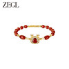 ZEGL设计师本命年龙系列红玛瑙手串女红色新年元宝手链送闺蜜手饰 商品缩略图0