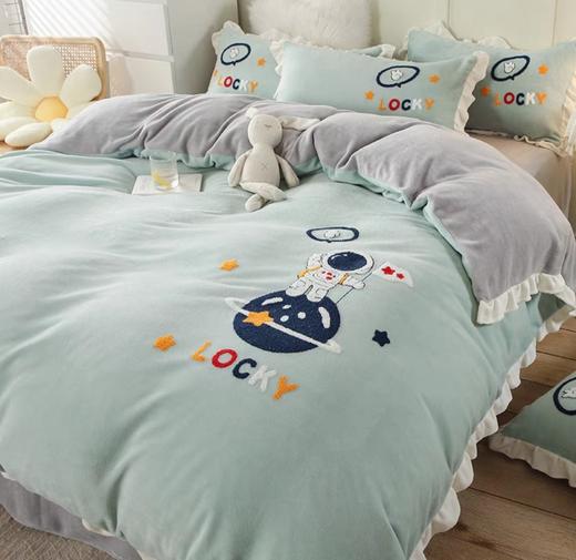 无印良品牛奶绒四件套 商品图1