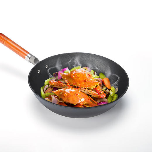 九阳 30cm铸铁炒锅CZB3028 商品图2