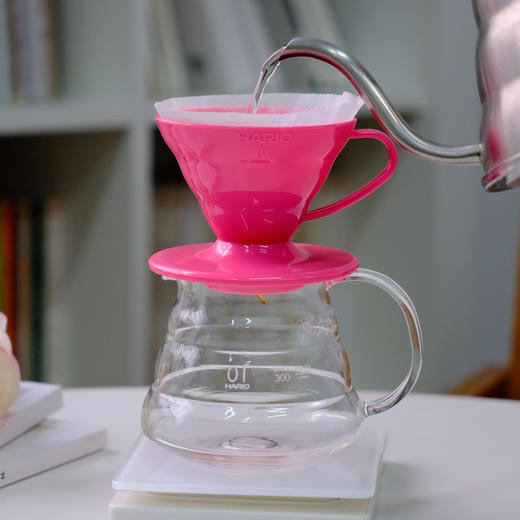 【HARIO】多巴胺色滤杯咖啡V60树脂滤杯手冲咖啡杯滴滤杯VD 商品图3