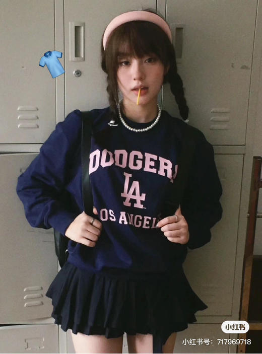 【断码团购】可拆卖套装  工厂特价出  MLB 情侣宽版 学院风卫衣 年龄不设限 商品图8