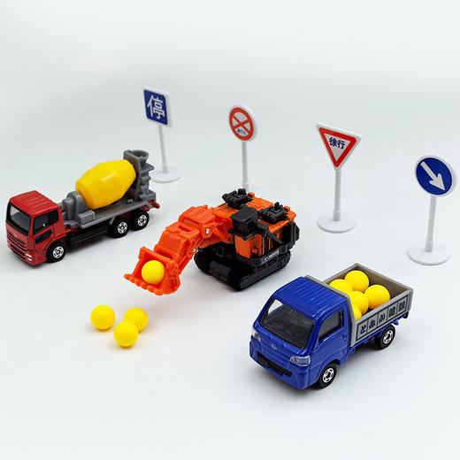 多美卡 NO.297758建设现场车辆套组 商品图2