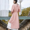 岐氏姐妹 棉麻开衫提花外披淡雅舒适棉麻上衣20-88-DY199 商品缩略图1