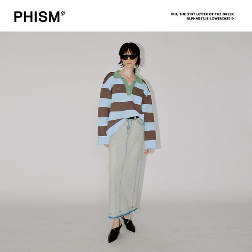 条纹撞色针织 商品图1