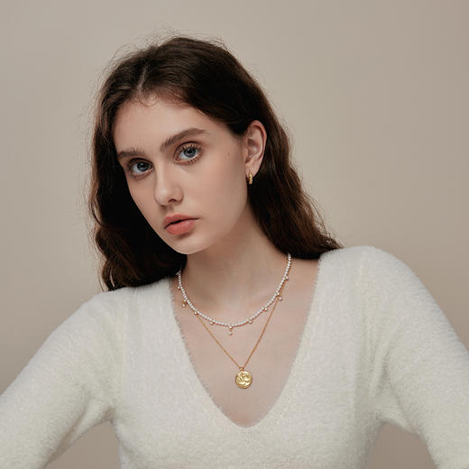 ARSIS｜纯真年代系列 复古金币项链 商品图4