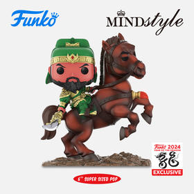 POP Asia Guan Yu亚洲系列关羽骑赤兔马6寸手办 79163