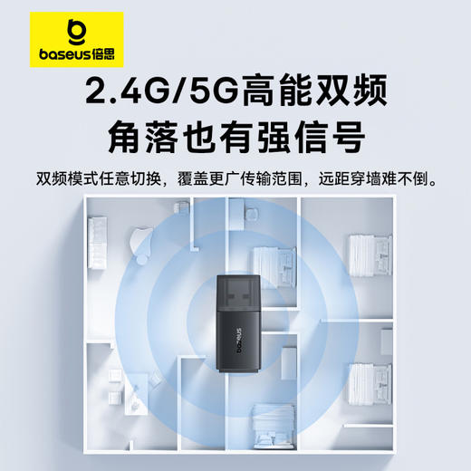 极速系列 WiFi接收器 650Mbps / 300Mbps（内置天线） 商品图1