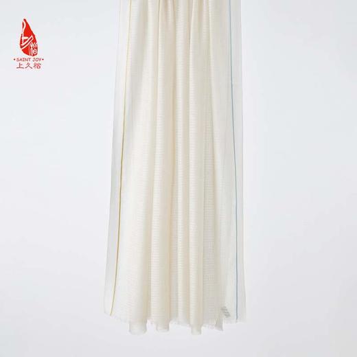 SAINTJOY/上久楷 羊绒围巾  披肩  羊绒色织彩格披肩 PJS23017 商品图11