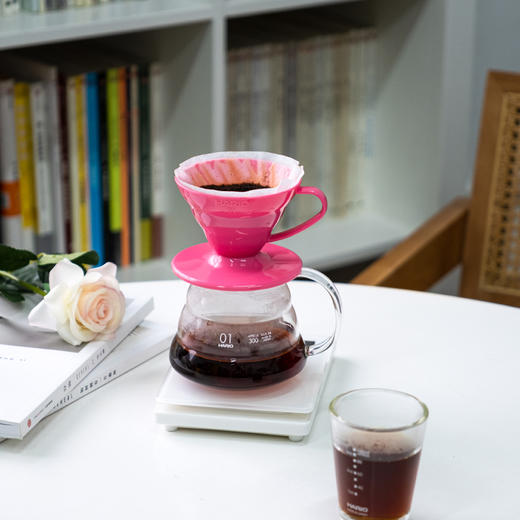 【HARIO】多巴胺色滤杯咖啡V60树脂滤杯手冲咖啡杯滴滤杯VD 商品图4
