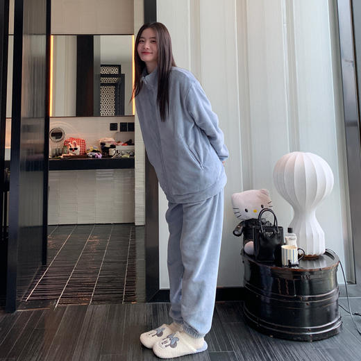 超IN 仙女暖暖套装New! 软糯舒适 高克重熊猫绒材质 可外穿不挑身材 减龄！ 这个冬天暖暖的 商品图8