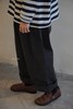 ALBUM DI FAMIGLIA 炭黑INOX质感阔腿裤休闲裤 商品缩略图3