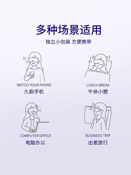 双十一叶黄素蒸汽眼罩 商品图5