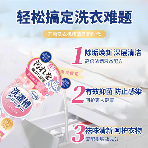 【清洁除垢❗️祛味清新】抖音同款洗衣机清洁剂，无香型。强li除垢杀jun消毒去污渍滚筒洗衣机槽清洗剂 商品图1