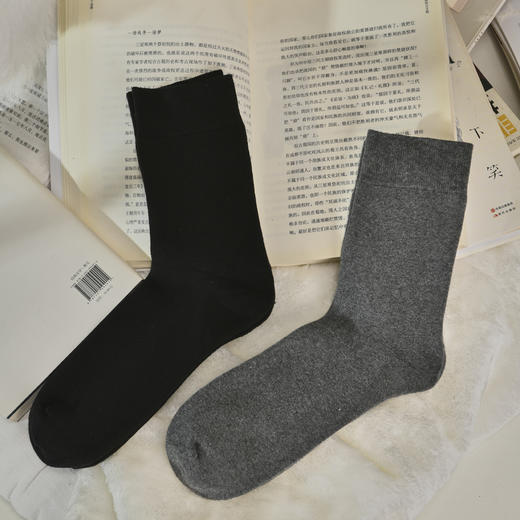 [2双装][6双6折]男士冬季厚款全毛圈袜2021706 商品图0
