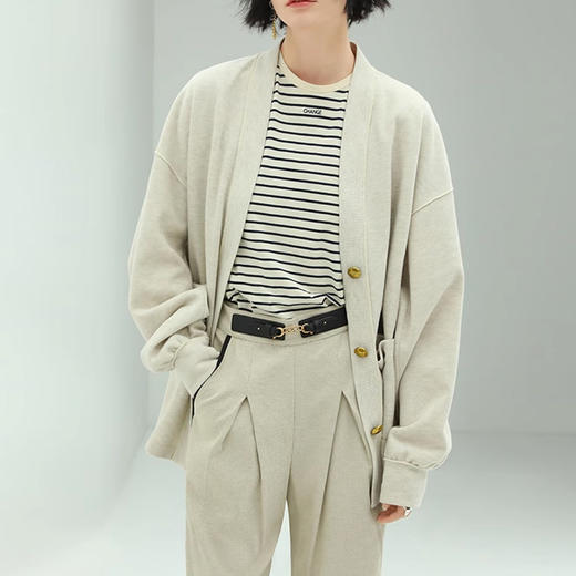 裁缝学苑AQ219针织衫棒球服纸样女装开衫外套上衣样衣版型图纸 商品图2