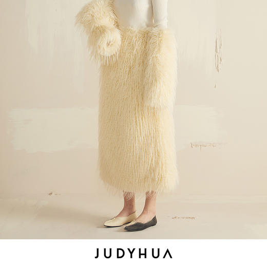 JUDYHUA 环保皮草半裙 商品图1