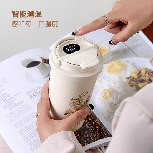 ENO铃兰智能测温保温杯500ml 商品图2
