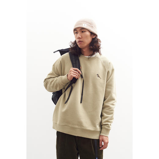 吃茶去chichaqu重磅全棉圆领卫衣 商品图6