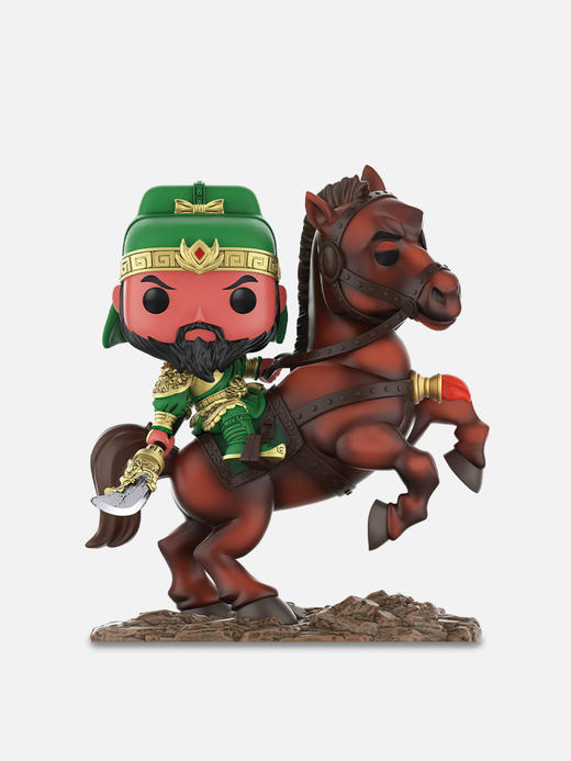 POP Asia Guan Yu亚洲系列关羽骑赤兔马6寸手办 79163 商品图2