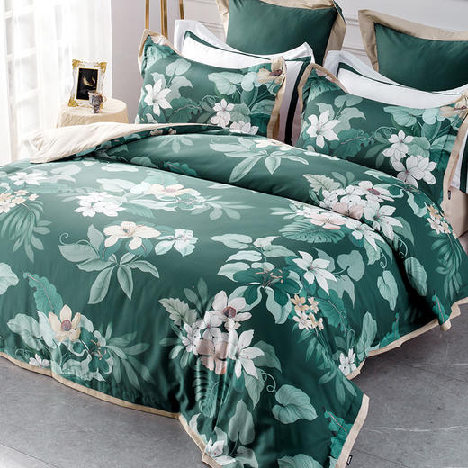 多喜爱 60S贡缎长绒棉四件套 丛林之梦cs 商品图5